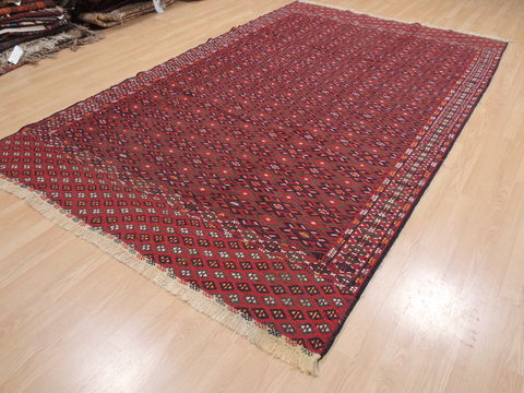 Kilim Red Flat Woven 66 X 1010 Area Rug 100-110715 Image 2