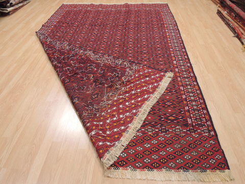Kilim Red Flat Woven 66 X 1010 Area Rug 100-110715 Image 5