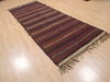 Kilim Brown Runner Flat Woven 311 X 105  Area Rug 100-110716 Thumb 3