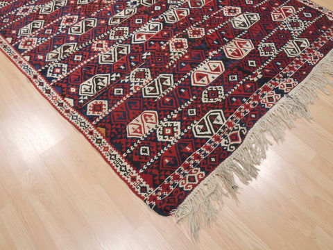 Kilim Red Flat Woven 57 X 610 Area Rug 100-110718 Image 4