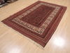 Kilim Red Flat Woven 54 X 82  Area Rug 100-110719 Thumb 2