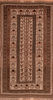Kilim Brown Flat Woven 47 X 90 Area Rug 100-110721 Thumb 0