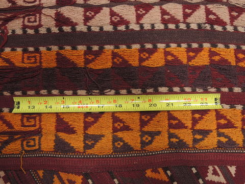 Kilim Red Runner Flat Woven 43 X 911 Area Rug 100-110723 Image 7