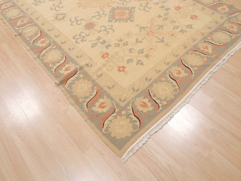 Kilim Beige Flat Woven 60 X 91 Area Rug 100-110724 Image 4