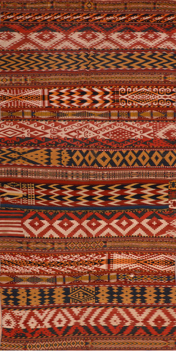 Kilim Red Flat Woven 61 X 116 Area Rug 100-110728 Image 0