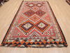 Kilim Red Runner Flat Woven 53 X 96 Area Rug 100-110729 Thumb 1