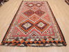 Kilim Red Runner Flat Woven 53 X 96  Area Rug 100-110729 Thumb 1