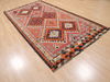 Kilim Red Runner Flat Woven 53 X 96 Area Rug 100-110729 Thumb 3