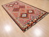 Kilim Red Runner Flat Woven 53 X 96  Area Rug 100-110729 Thumb 3