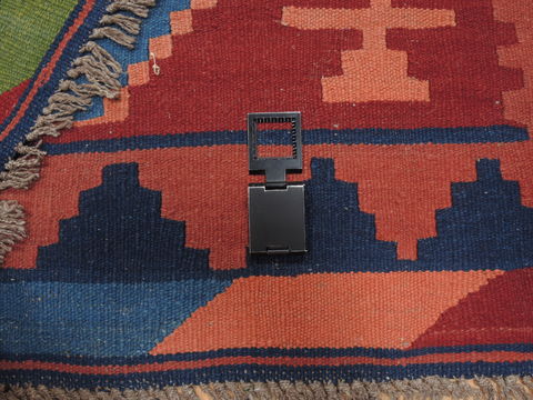 Kilim Blue Flat Woven 51 X 66 Area Rug 100-110731 Image 8