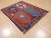 Kilim Blue Flat Woven 51 X 66  Area Rug 100-110731 Thumb 3