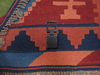 Kilim Blue Flat Woven 51 X 66 Area Rug 100-110731 Thumb 8