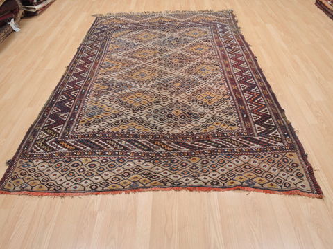 Kilim Red Flat Woven 55 X 83 Area Rug 100-110734 Image 1