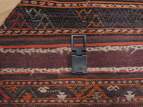 Kilim Red Runner Flat Woven 51 X 103 Area Rug 100-110735 Image 7
