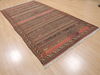 Kilim Red Runner Flat Woven 51 X 103 Area Rug 100-110735 Thumb 2