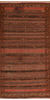 Kilim Red Runner Flat Woven 51 X 103 Area Rug 100-110735 Thumb 0