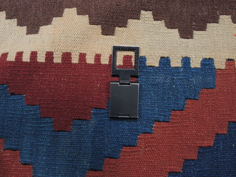 Kilim Blue Flat Woven 50 X 69 Area Rug 100-110737 Image 7