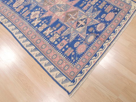 Kilim Blue Flat Woven 42 X 76 Area Rug 100-110739 Image 4