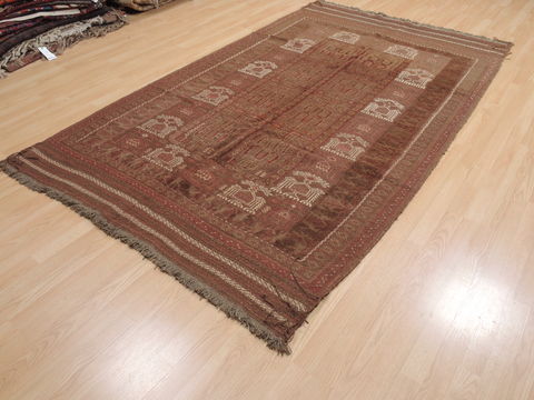 Kilim Brown Flat Woven 54 X 810 Area Rug 100-110741 Image 2