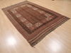 Kilim Brown Flat Woven 54 X 810 Area Rug 100-110741 Thumb 3
