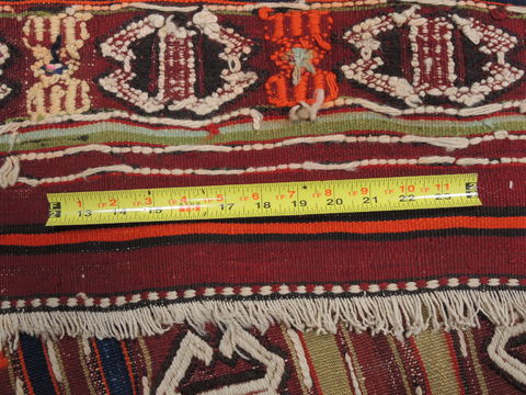 Kilim Red Flat Woven 45 X 73 Area Rug 100-110742 Image 8