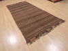 Kilim Brown Runner Flat Woven 44 X 103  Area Rug 100-110743 Thumb 3