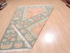 Kilim Green Flat Woven 68 X 88  Area Rug 100-110744 Thumb 7