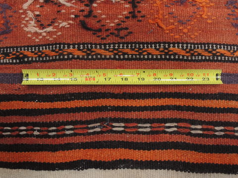 Kilim Red Flat Woven 46 X 84 Area Rug 100-110745 Image 6
