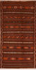 Kilim Red Flat Woven 46 X 84 Area Rug 100-110745 Thumb 0