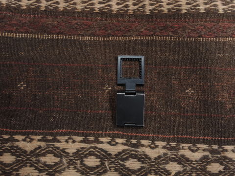 Kilim Brown Runner Flat Woven 51 X 99 Area Rug 100-110746 Image 7