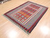 Kilim Blue Flat Woven 46 X 66  Area Rug 100-110749 Thumb 2