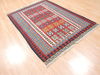 Kilim Blue Flat Woven 46 X 66  Area Rug 100-110749 Thumb 3