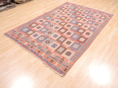 Kilim Red Flat Woven 410 X 77 Area Rug 100-110750 Image 2