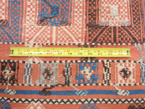 Kilim Red Flat Woven 410 X 77 Area Rug 100-110750 Image 5