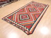 Kilim Red Runner Flat Woven 410 X 911 Area Rug 100-110751 Thumb 2