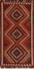 Kilim Red Runner Flat Woven 410 X 911  Area Rug 100-110751 Thumb 0