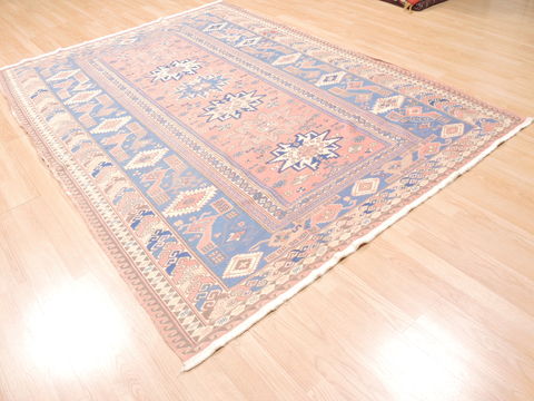 Kilim Blue Flat Woven 60 X 88 Area Rug 100-110752 Image 7