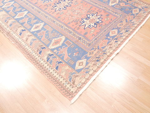 Kilim Blue Flat Woven 60 X 88 Area Rug 100-110752 Image 9
