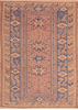 Kilim Blue Flat Woven 60 X 88 Area Rug 100-110752 Thumb 0