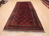 Baluch Red Runner Hand Knotted 48 X 114  Area Rug 100-110755 Thumb 1