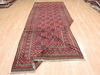 Baluch Red Runner Hand Knotted 48 X 114  Area Rug 100-110755 Thumb 7