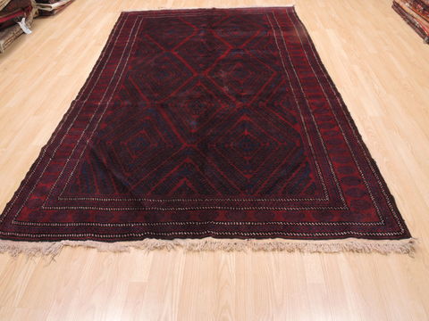 Baluch Red Hand Knotted 56 X 96 Area Rug 100-110756 Image 1
