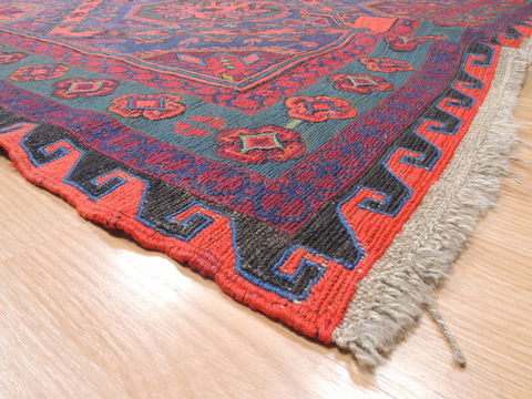 Kilim Red Flat Woven 73 X 114 Area Rug 100-110757 Image 5