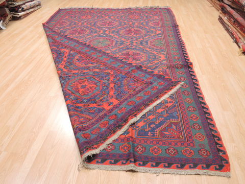 Kilim Red Flat Woven 73 X 114 Area Rug 100-110757 Image 6