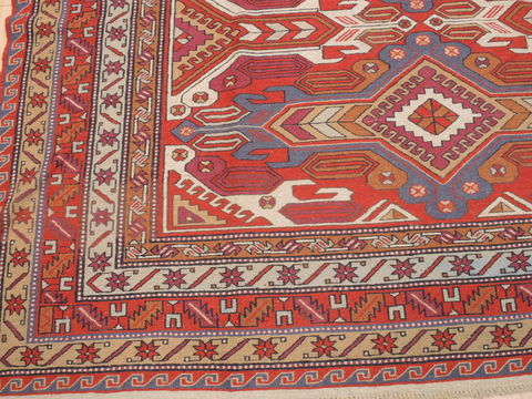 Kilim Red Flat Woven 70 X 103 Area Rug 100-110758 Image 5