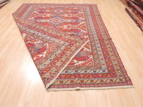 Kilim Red Flat Woven 70 X 103 Area Rug 100-110758 Image 7