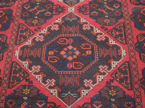 Kilim Red Flat Woven 76 X 129 Area Rug 100-110759 Image 5
