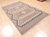 Kilim Beige Flat Woven 50 X 84  Area Rug 100-110762 Thumb 3