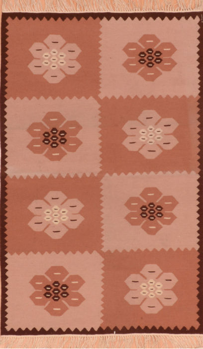 Kilim Beige Flat Woven 30 X 50 Area Rug 100-110763 Image 0