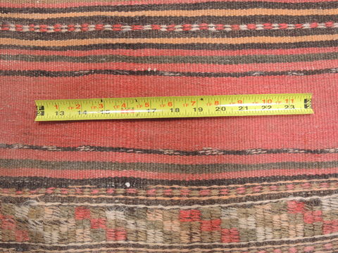Kilim Red Flat Woven 56 X 101 Area Rug 100-110766 Image 9